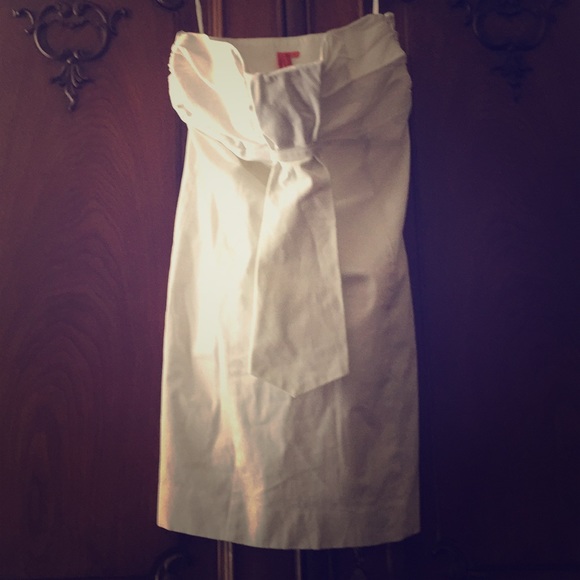 bcbgeneration white dress